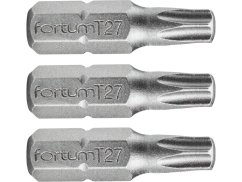 FORTUM 4741427 hrot TORX, sada 3ks, T 27x25mm, S2