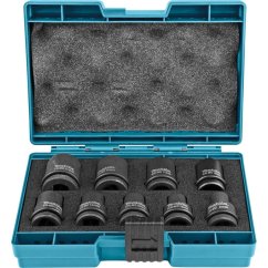 Makita B-66232 sada nástrčných klíčů čyřhran 1/2" 9 ks v plastové krabičce