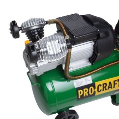 Procraft AC50-2 dvoupístový olejový kompresor 50 litrů