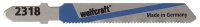Wolfcraft 5 x pilové plátky hloubka řezu 1 - 3 mm 2654000
