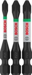 Bosch Bity PRO PZ Impact, PZ1, PZ2, PZ3, 55 mm, 3 ks