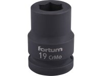 FORTUM 4703019 hlavice nástrčná rázová 3/4", 19mm, L 52mm