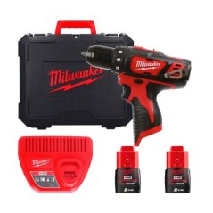 Milwaukee M12 BLDDRC-202C aku vrtací šroubovák 12V 2x2Ah 4933499686