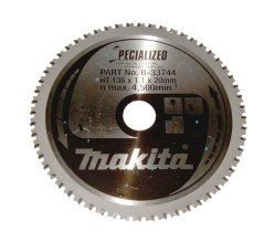 Makita B-33744 pilový kotouč SPECIALIZED 136x20x56Z =old B-23086