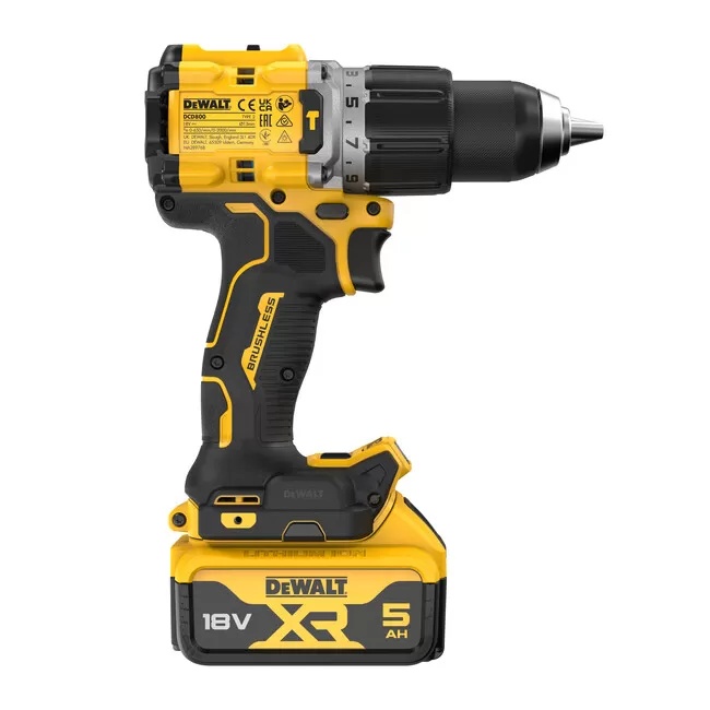 DeWALT DCD805P2T aku příklepová vrtačka 18V XR 2x5Ah