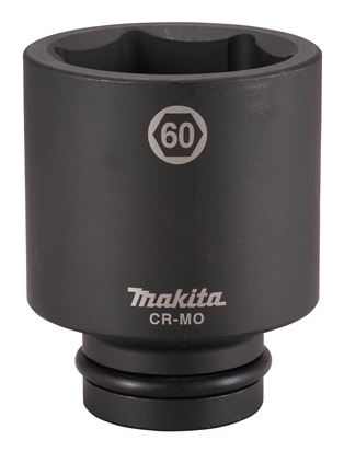 Makita E-24804 klíč nástrčný hluboký 1", čtyřhran, 60x108 mm