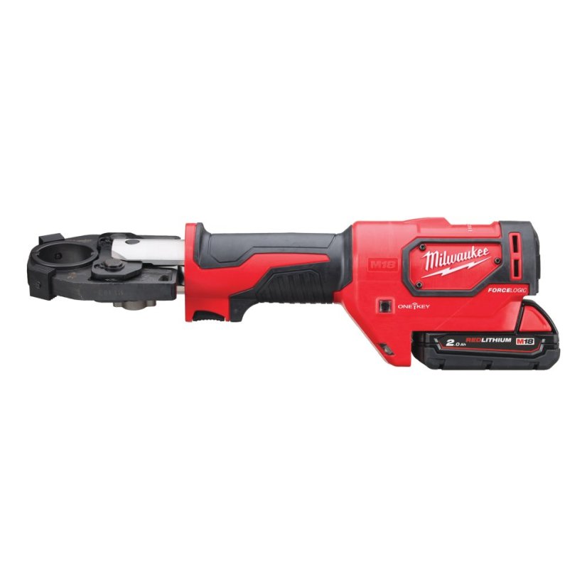 Milwaukee M18 HCCT-201C FORCE LOGIC Hydraulické krimpovací kleště na kabely 53 kN  1x 2Ah 4933451194