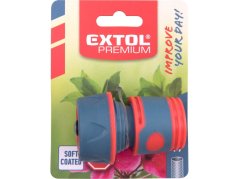 EXTOL PREMIUM 8876404 rychlospojka na hadici, 3/4", STOP ventil