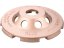 EXTOL INDUSTRIAL 8703121 kotouč diamantový brusný dvouřadý, O 115x22,2mm