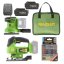 Procraft SPX20BLbb/ST24/BG500 aku sada nářadí PX20BL aku excentrická bruska 125 mm + ST24 aku přímočará pila + taška BG500 20 V 2x4 Ah
