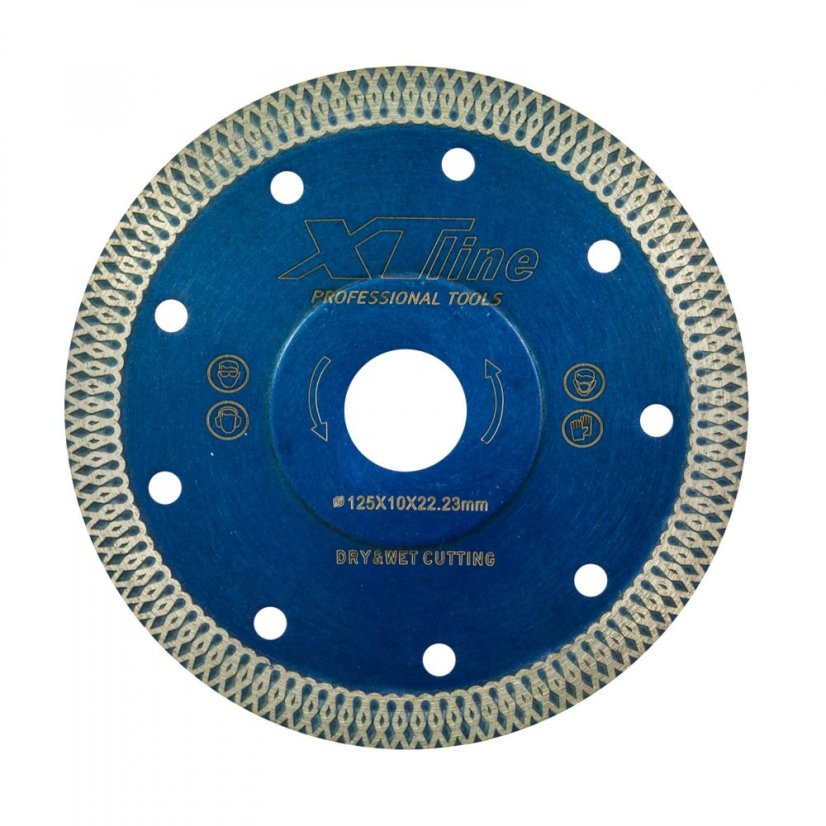 XTline XT169250 kotouč diamantový turbo 250x2,2x25,4/22,2 mm XTline XT169250 kotouč diamantový turbo 250x2,2x25,4/22,2 mm