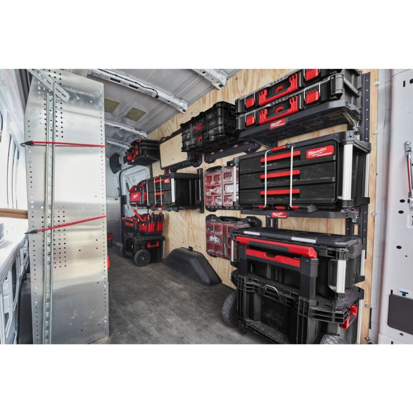 Milwaukee PACKOUT™ Sada regálového systému 2x police+2x nosník 4932472127