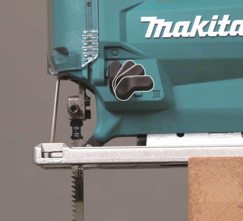 Makita DJV186WVE aku přímočará pila Li-ion LXT 18V/2,0 Ah