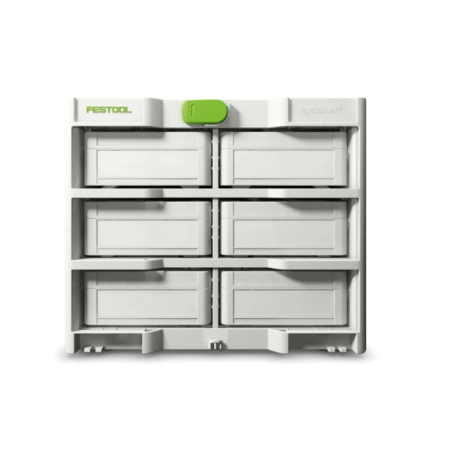 Festool 577816 SYS3-RK/6 M 337-Set Systainer3 Rack