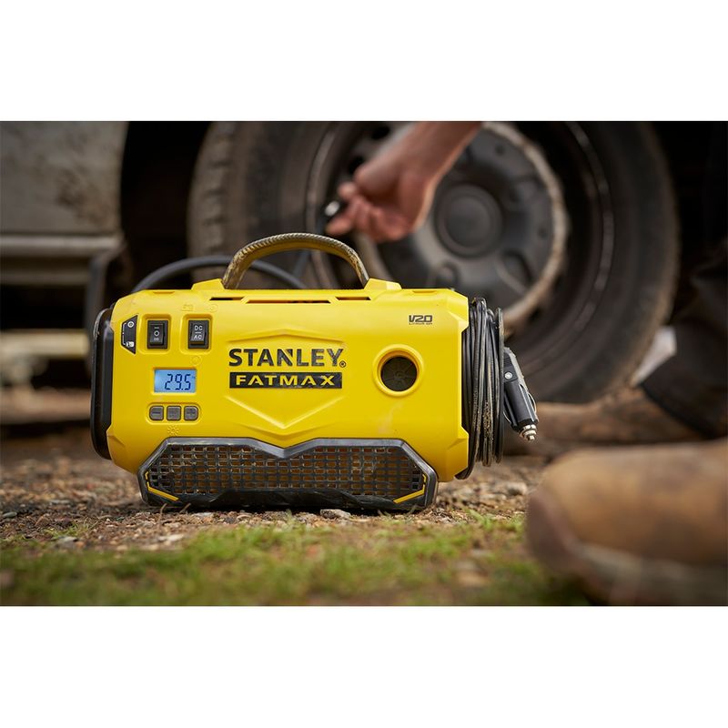 Stanley SFMCE520B aku kompresor 18V Li-Ion V20 bez aku