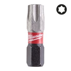 Milwaukee šroubovací bity TX 40x25mm Shockwave 25ks 4932430889