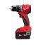 Milwaukee ELVINSET27 M18 BLPDRC-502C aku příklepová vrtačka + M18 FSAG125X-0 aku uhlová bruska 125 mm 2x 5 Ah M18 B5