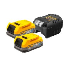 DeWALT DCB1102E2 set aku baterií 18V 2x 1,7Ah POWERSTACK + nabíječka
