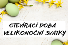 Velikonoční otevírací doba