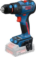 Akumulátorová kombinovaná vrtačka Bosch EXSB18V-90.