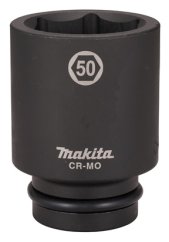 Makita E-24789 klíč nástrčný hluboký 1", čtyřhran, 50x100 mm