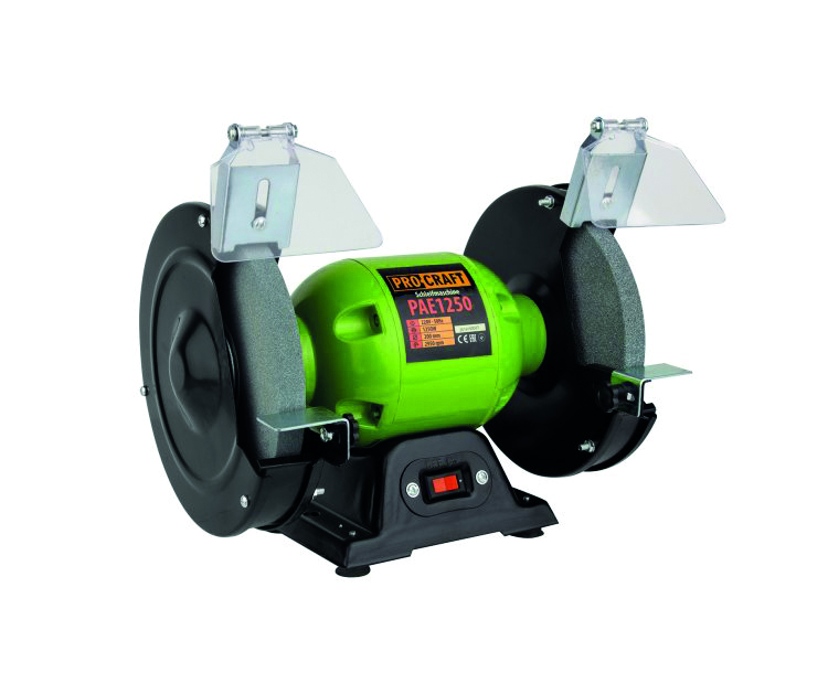Procraft PAE1250 Bruska dvoukotoučová stolní 200mm