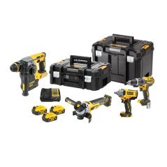 Dewalt DCK428P3T aku sada nářadí DCD796, DCF894, DCG405, DCH273, 3x5,0 Ah, kufr TSTAK