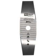 Procraft H-2T/H nůž do křovinořezu nerezový 305x25,4x90mm 2Z