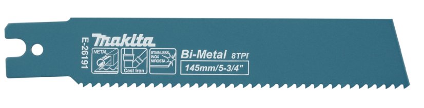 Makita E-26191 pilový list BiM 145x1.6mm, 8Z, 5ks special JR003G