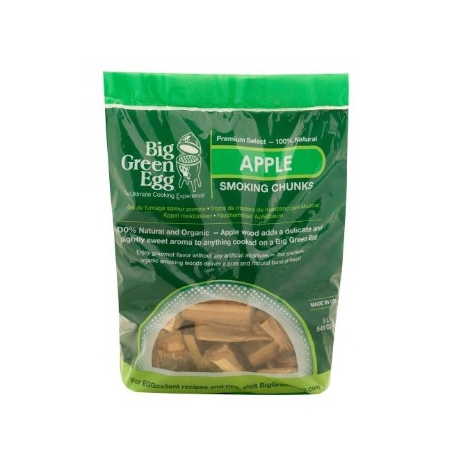 Big Green Egg dřevěné špalíky na uzení jablko 9 l 114617 Big Green Egg dřevěné špalíky na uzení jablko 9 l 114617