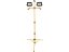 EXTOL LIGHT reflektor LED, 2x2700lm, se stojanem 180cm