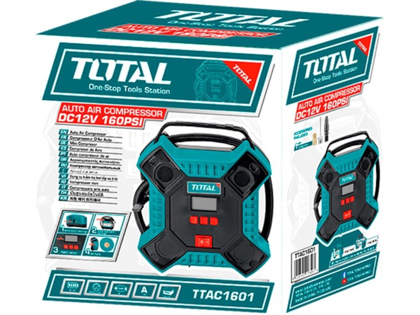 Total TTAC1601 kompresor do auta 12V