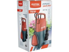 Extol Premium čerpadlo ponorné kalové, 750W, 13000l/h