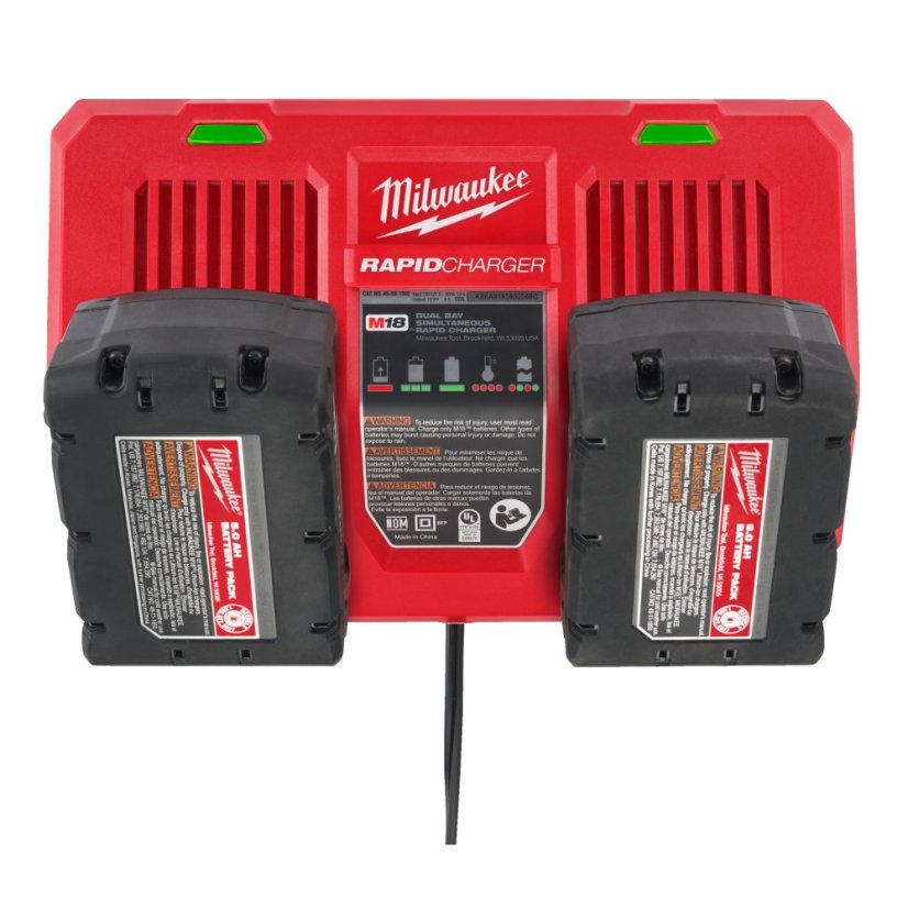 Milwaukee M18 DFC duální rychlonabíječka 18 V 4932472073