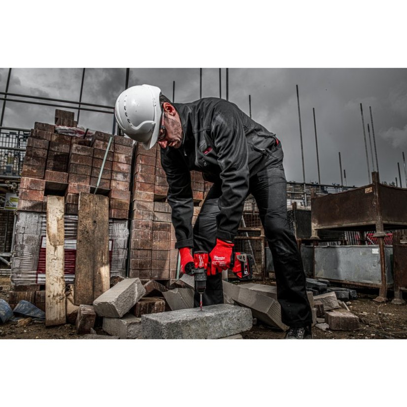 Milwaukee M12 HJ BL5-0 vyhřívaná bunda černá XL bez aku 4933478970