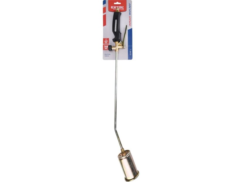 EXTOL PREMIUM 8848110 hořák nahřívací na PROPAN-BUTAN, průměr 60mm, délka 760mm