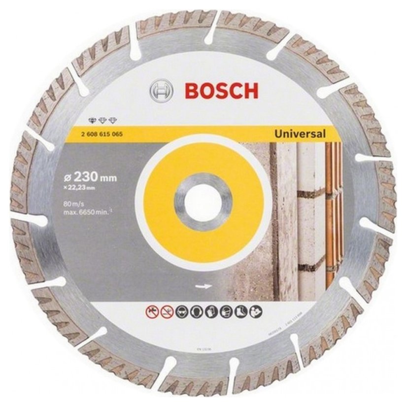 Bosch 2608615066 diamantový kotouč 230 mm Standard for Universal 1ks Bosch 2608615066 diamantový kotouč 230 mm Standard for Universal 1ks