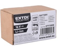 EXTOL CRAFT 8791580B baterie akumulátorová 16V, Li-ion, 2000mAh