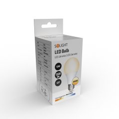 Solight WZ507A-2 LED žárovka, klasický tvar, 12W, E27, 3000K, 270°, 1320lm