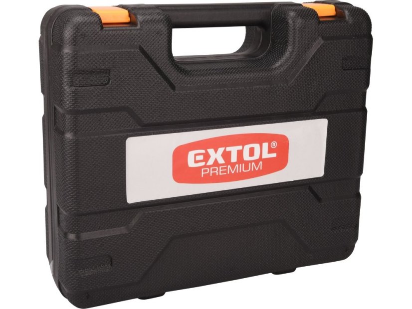 EXTOL PREMIUM 8891151 vrtací šroubovák aku, 12V Li-ion (2x), 1500mAh