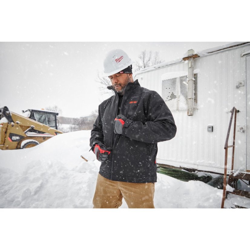 Milwaukee M12 HJ BL5-0 vyhřívaná bunda černá XL bez aku 4933478970