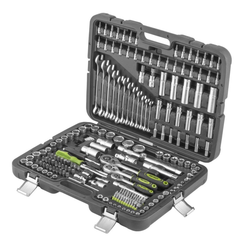 Procraft WS216 gola sada 216 dílů 1/4", 3/8" a 1/2