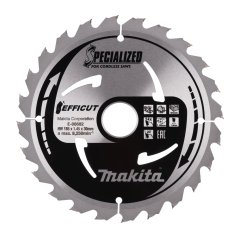 Makita E-08682 kotouč pilový dřevo Efficut 185x1.45x30mm 24Z