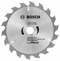 Bosch 2608644372 pilový kotouč Eco for Wood 160x2.2/1.4x20, 18T