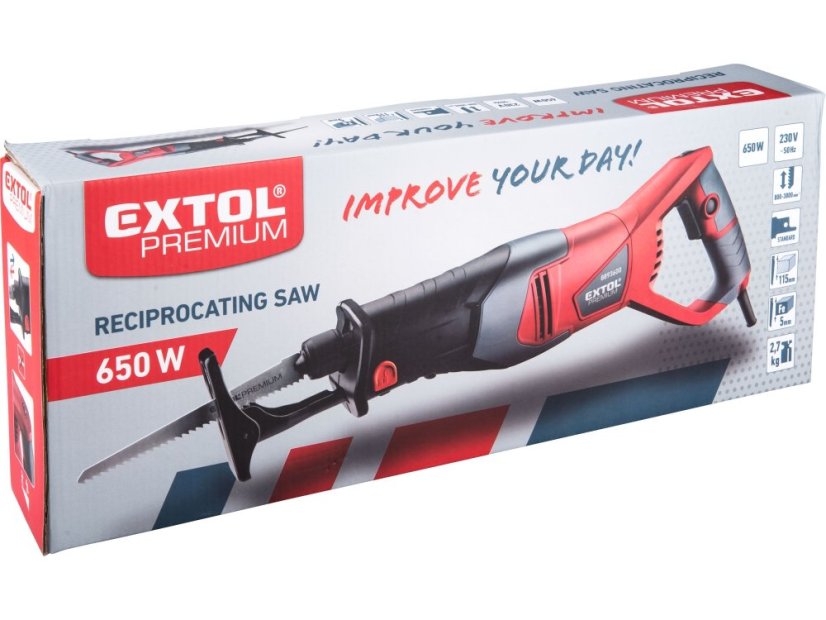 EXTOL PREMIUM 8893600 pila ocaska, 650W