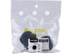 EXTOL CRAFT 956036 kolečka otočná nylonová, sada 2ks, průměr 40mm se základnou