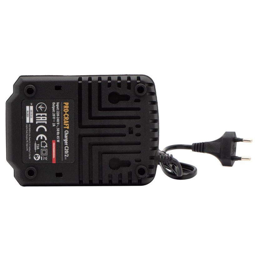 Procraft PBC-Set 1 aku sada baterií 20V 2x 2Ah + 1 nabíječka