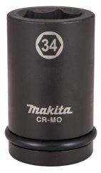 Makita E-24723 klíč nástrčný hluboký 1", čtyřhran, 34x90 mm