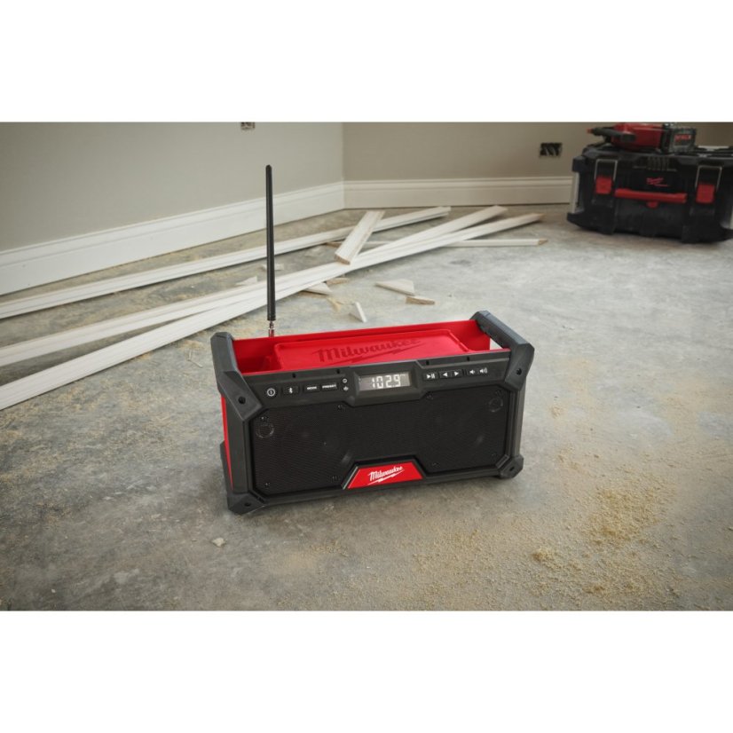 Milwaukee M18™ RADDAB+G2-0 stavební rádio DAB+ 4933492344