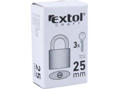 EXTOL CRAFT 93125 zámek visací litinový, 25mm